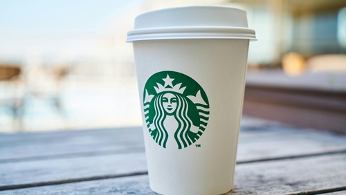 Image of starbucks menu