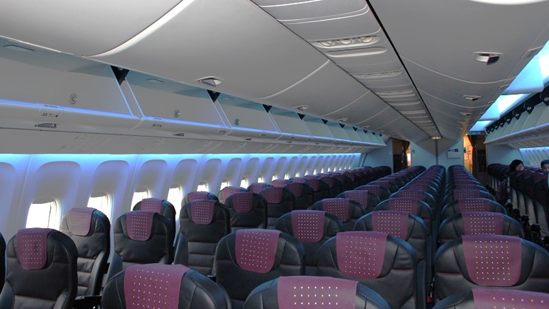 Image of economy seat at FSC