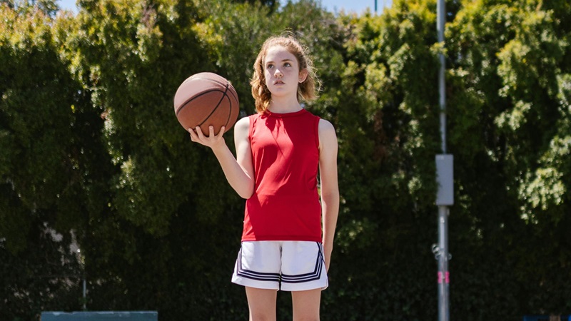 Image of a basketball girl