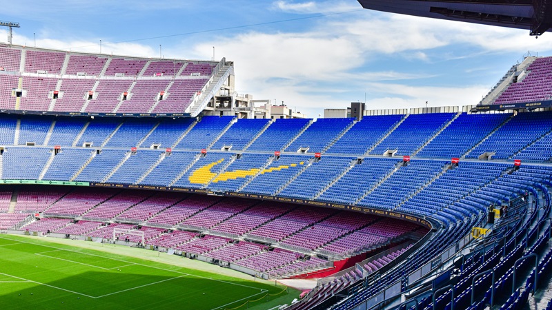 Image of a soccer stadium